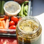 Homemade dill pickle relish
