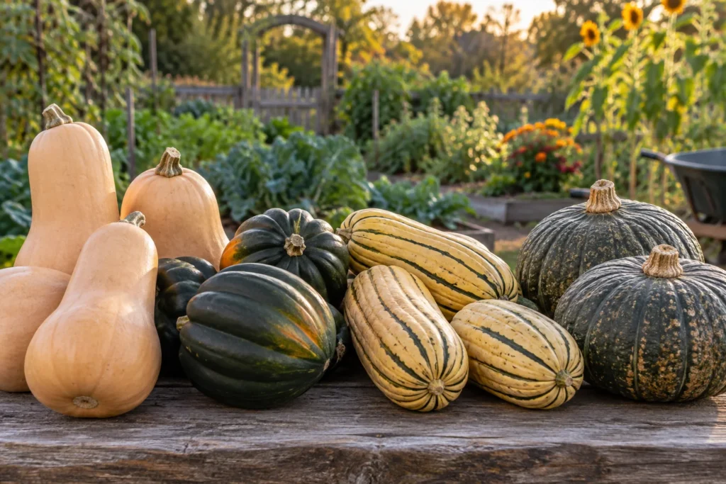 Winter Squash garden planner for canning