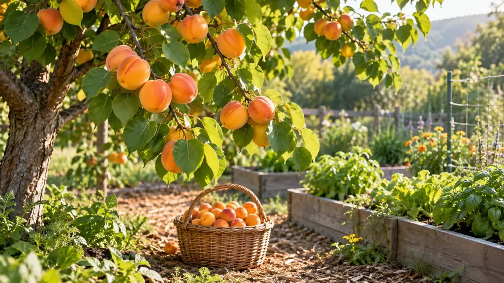 Apricots garden planner for canning