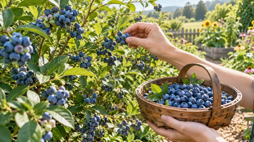 Blueberries garden planner for canning