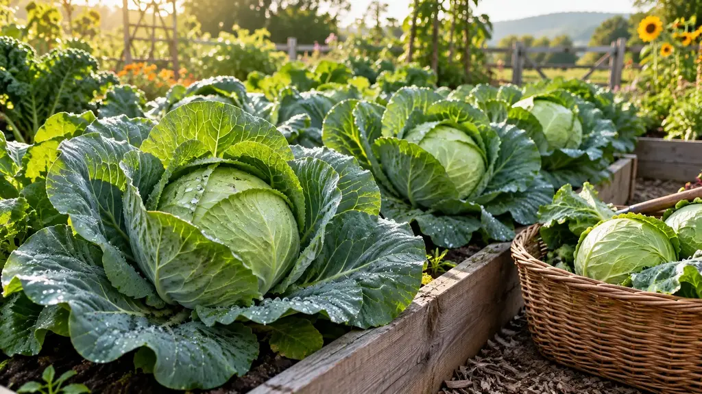 Cabbage garden planner for canning