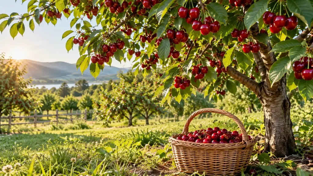 Cherries garden planner for canning