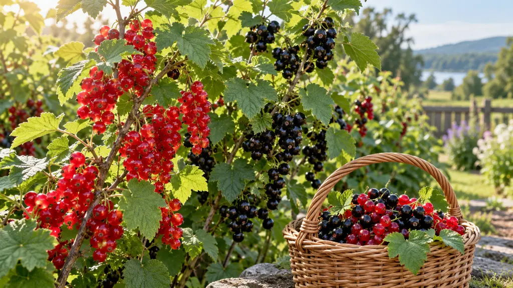 Currants garden planner for canning