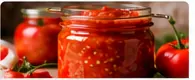 Home-canned tomatoes, salsas, and sauces