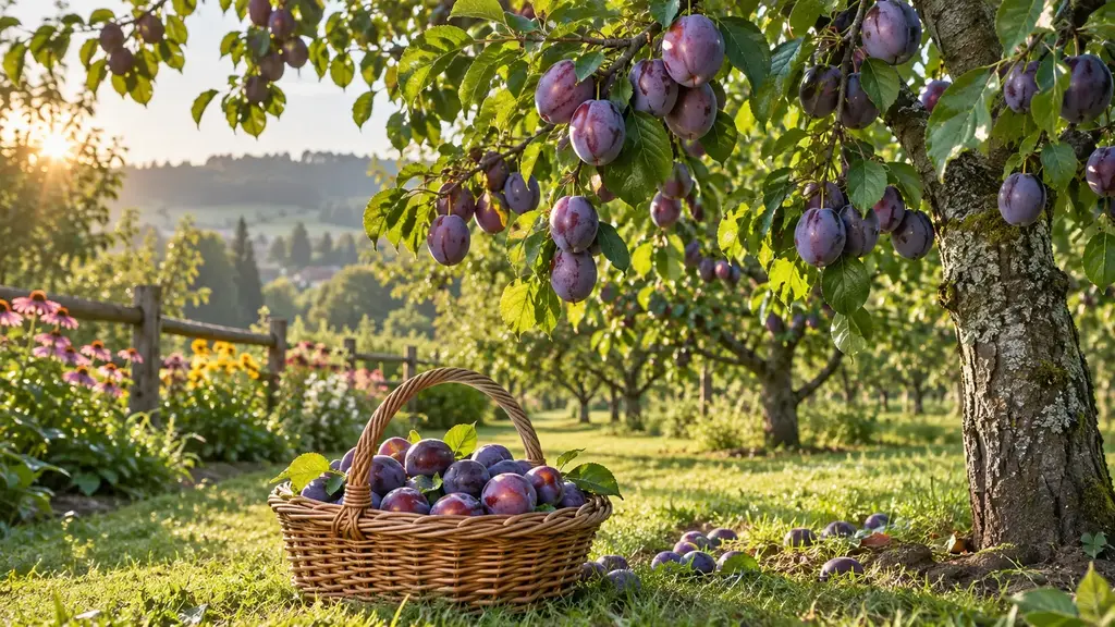 Plums garden planner for canning