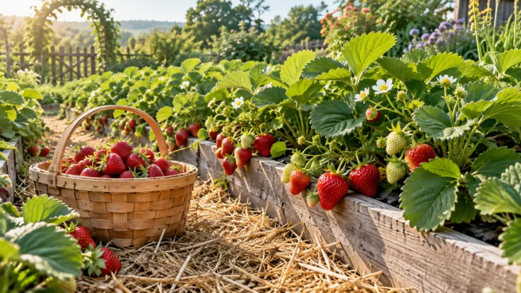 Strawberries garden planner for canning