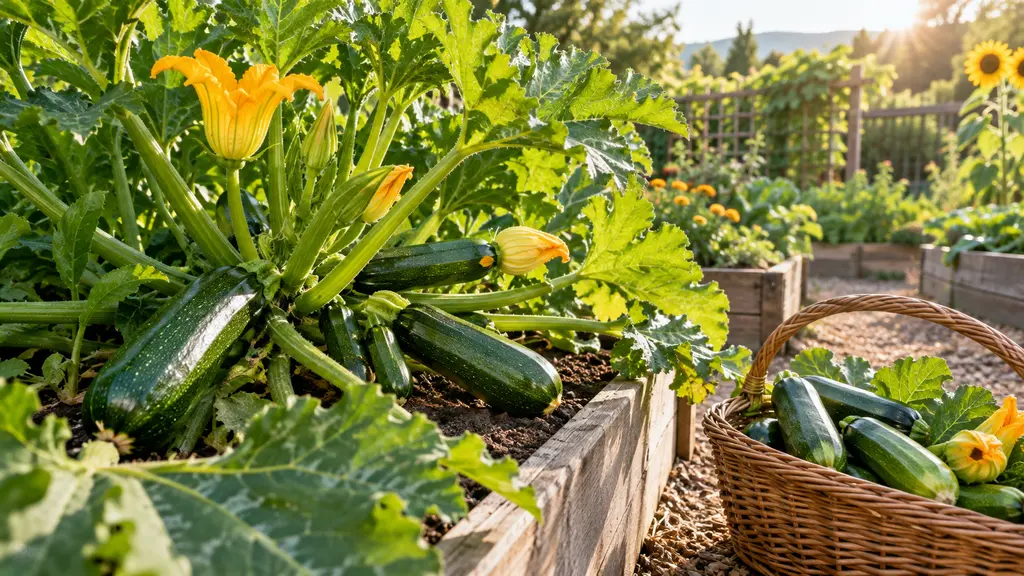Zucchini garden planner for canning